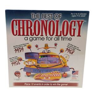 ​The Best of Chronology Game 1997 Version Great American Puzzle Factory NEW